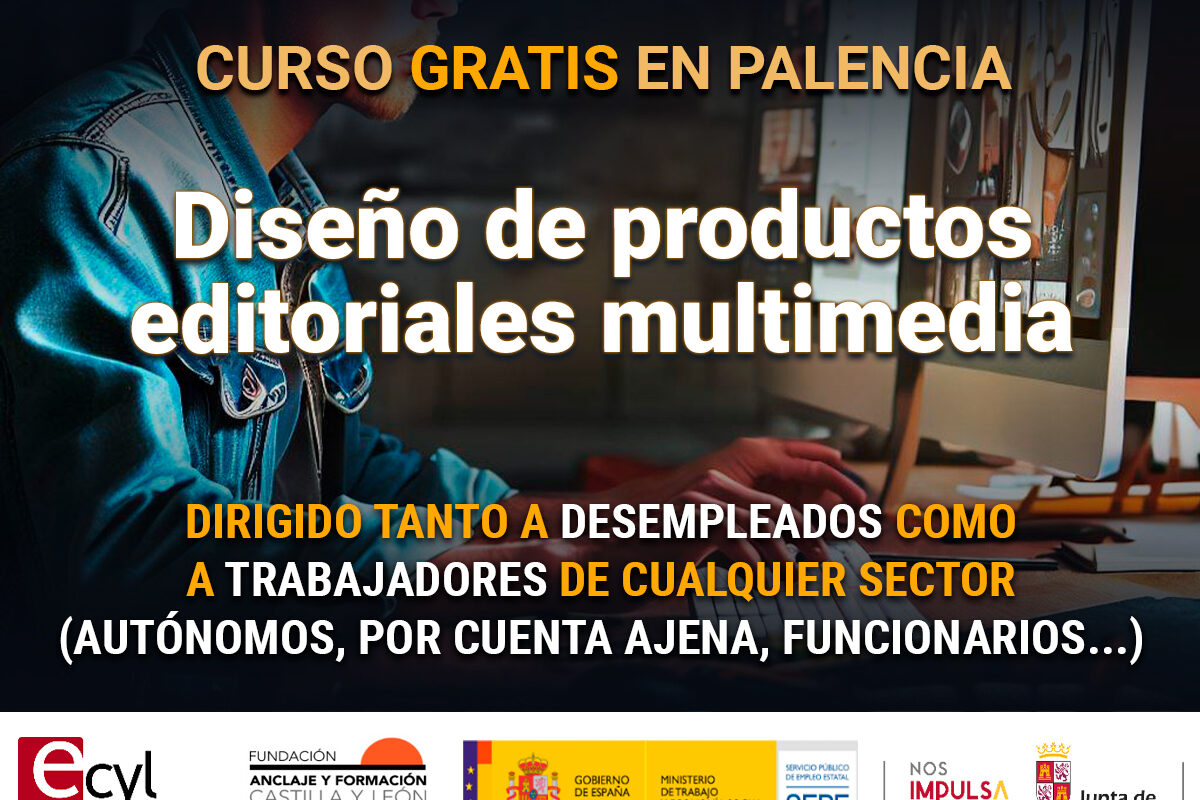 Curso gratis de Productos editoriales multimedia en Palencia