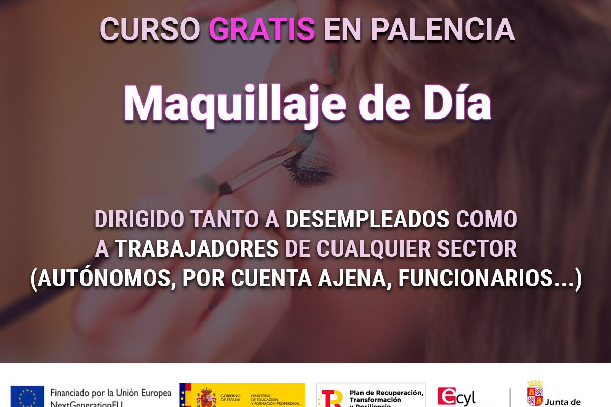 Curso gratis de maquillaje en Palencia