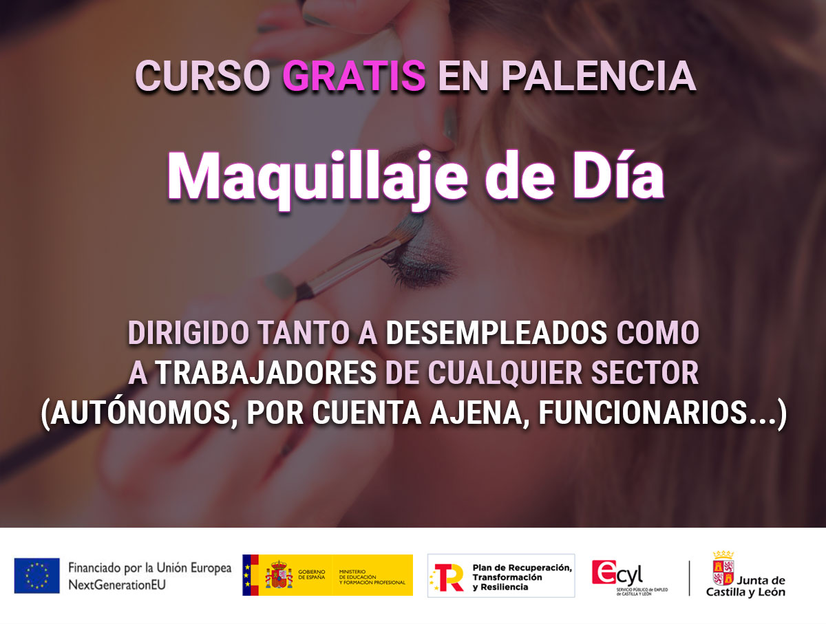 Curso gratis de maquillaje en Palencia