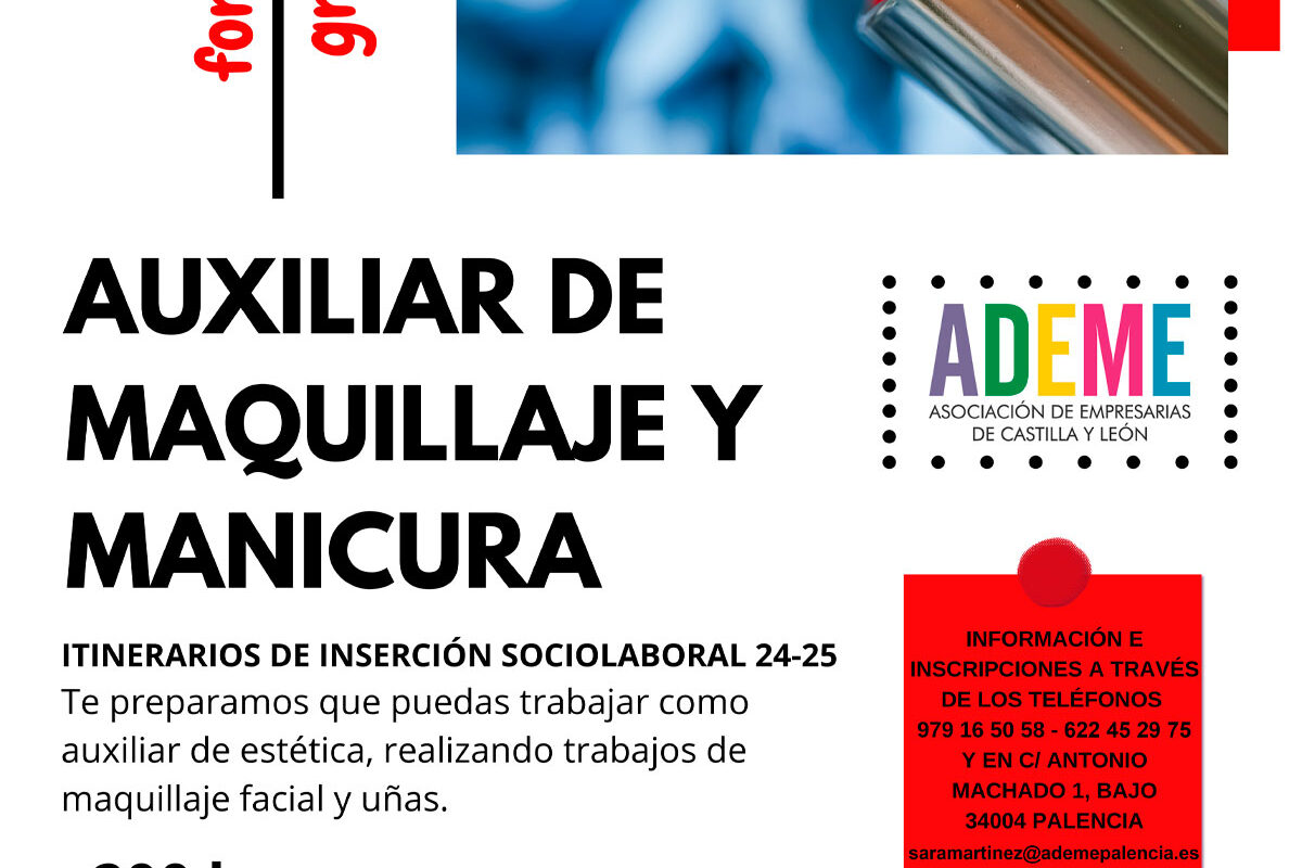 Curso de Auxiliar de Maquillaje y manicura