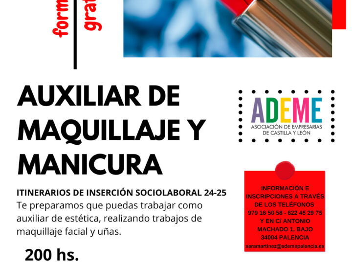 Curso de Auxiliar de Maquillaje y manicura