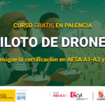 Curso gratis en Palencia de Piloto de Drones